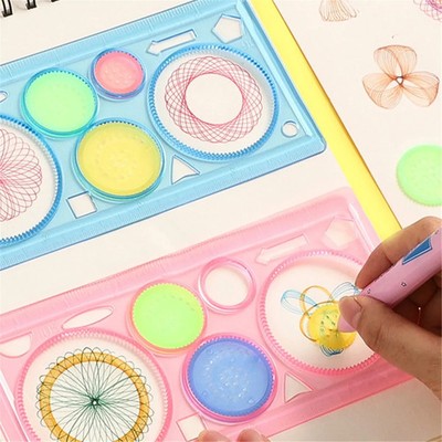 Kunstzeichnung Set Geometrie Spirograph Linien Zeichnung Spielzeug