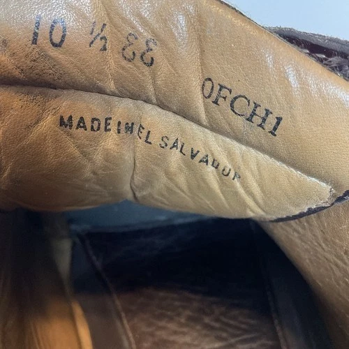 L.L. Bean Allagash Bison Brown Leather Moc Toe Chukka Boots Men Size 10.5EE Wide - Image 4 of 4