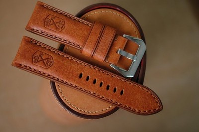 Handmade brown PAM strap Officine Panerai strap size 26 (or any size 22 24 27)