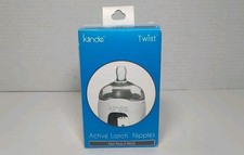Kiinde Twist Active Latch Nipples Fast Flow 2 Pack New Sealed SN-F-002-NA