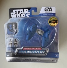 Star Wars Micro Galaxy Squadron Series 10 Cloud Car Concept Chase 1 of 5000