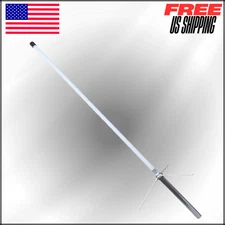GR100 GMRS Base Antenna, 462-467MHz, 7.5 dBi Fiberglass for GMRS Repeater Mobile