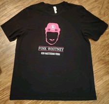 Pink Whitney Spittin’ Chiclets Barstool New Amsterdam Vodka Hockey T-Shirt XL