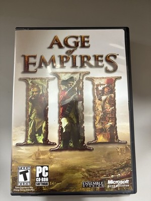 Age of Empires III PC CD-ROM Game 2005 Edition, 2-Disc Set