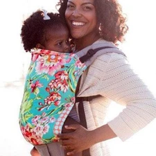 Tula Ergonomic Baby Carrier Bliss Bouquet color Toddler Sz 10-60 Lbs Heavy Duty