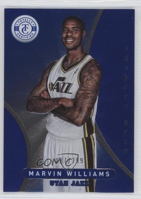 2012-13 Totally Certified Totally Blue 87/299 Marvin Williams #210 0a3
