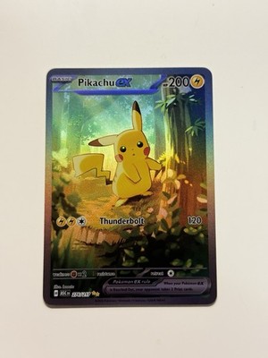 D-I-Y Pikachu ex 276/217 SIR Holo Pokemon Ascended Heroes thick-cut