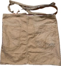 Chef Works Unisex Rockford Half Bistro Apron AHWKV013 Urban Collection Brown EUC