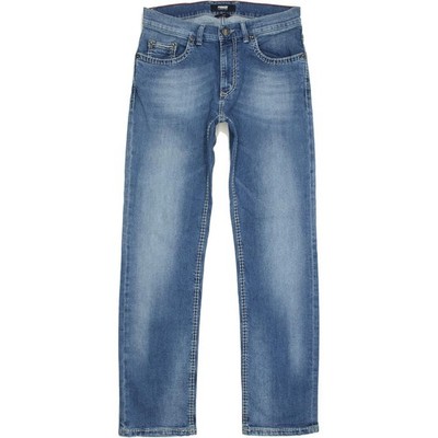 Pioneer Rando Men Blue Straight Regular Stretch Jeans W33 L32 (64872)