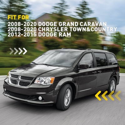 2pcs Mirror Flag Applique Fit For Chrysler Town & Country Dodge Grand Caravan