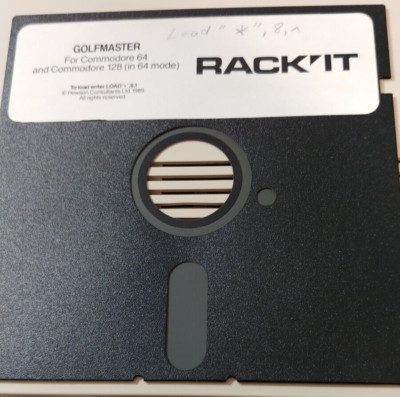 Golfmaster (Hewson 1989) Commodore 64 (Disk) working 8-bit classic