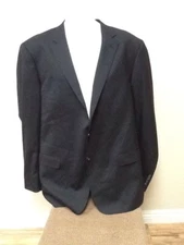 Hart Schaffner Marx Men's Blazer In Black Size 48L