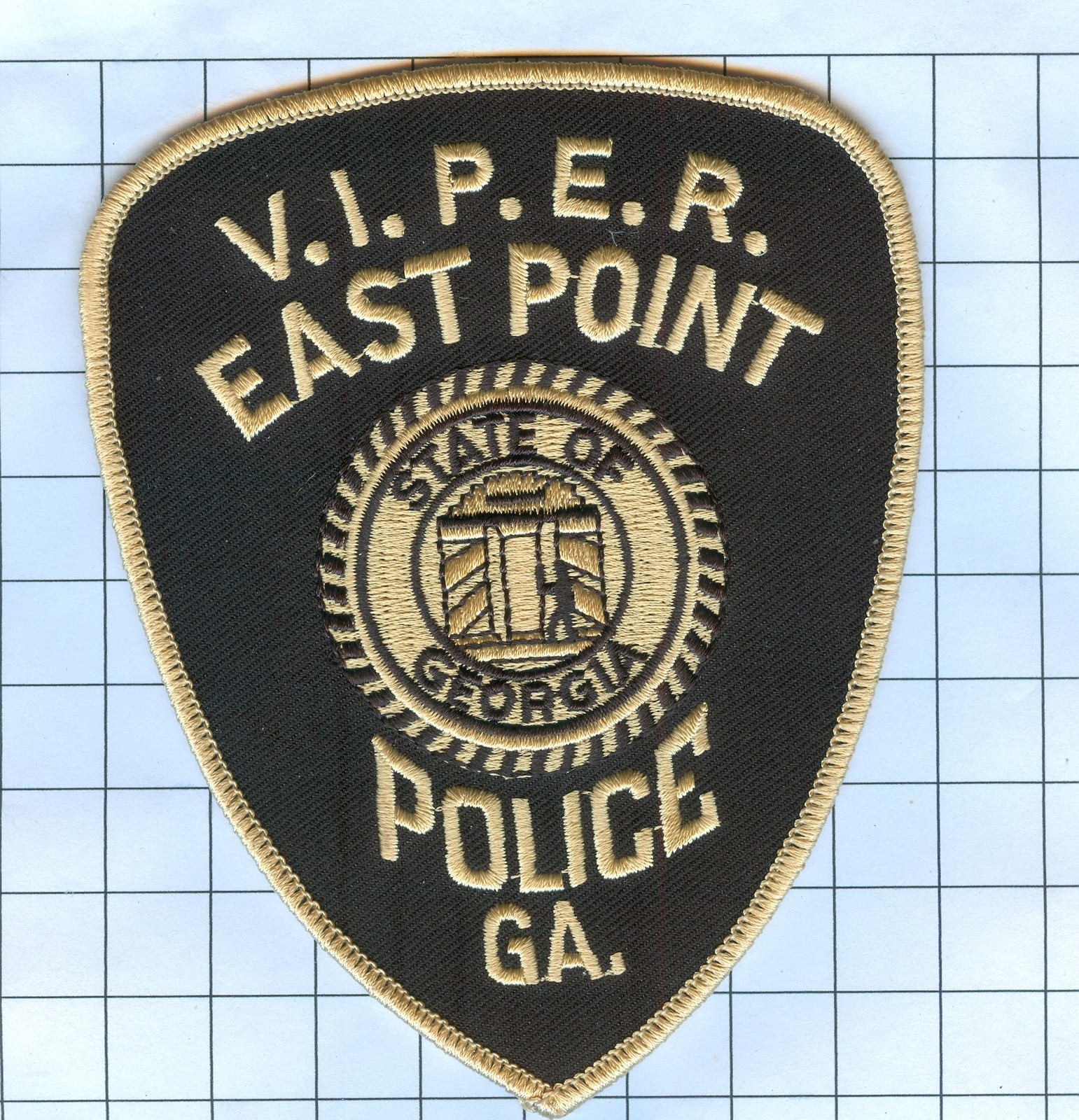 Police Patch - Georgia - V.I.P.E.R. East Point | eBay