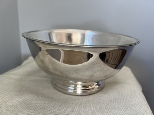 Gorham EP Silverplate 9" Trophy Bowl with Clear Liner C781 - Picture 5 of 16