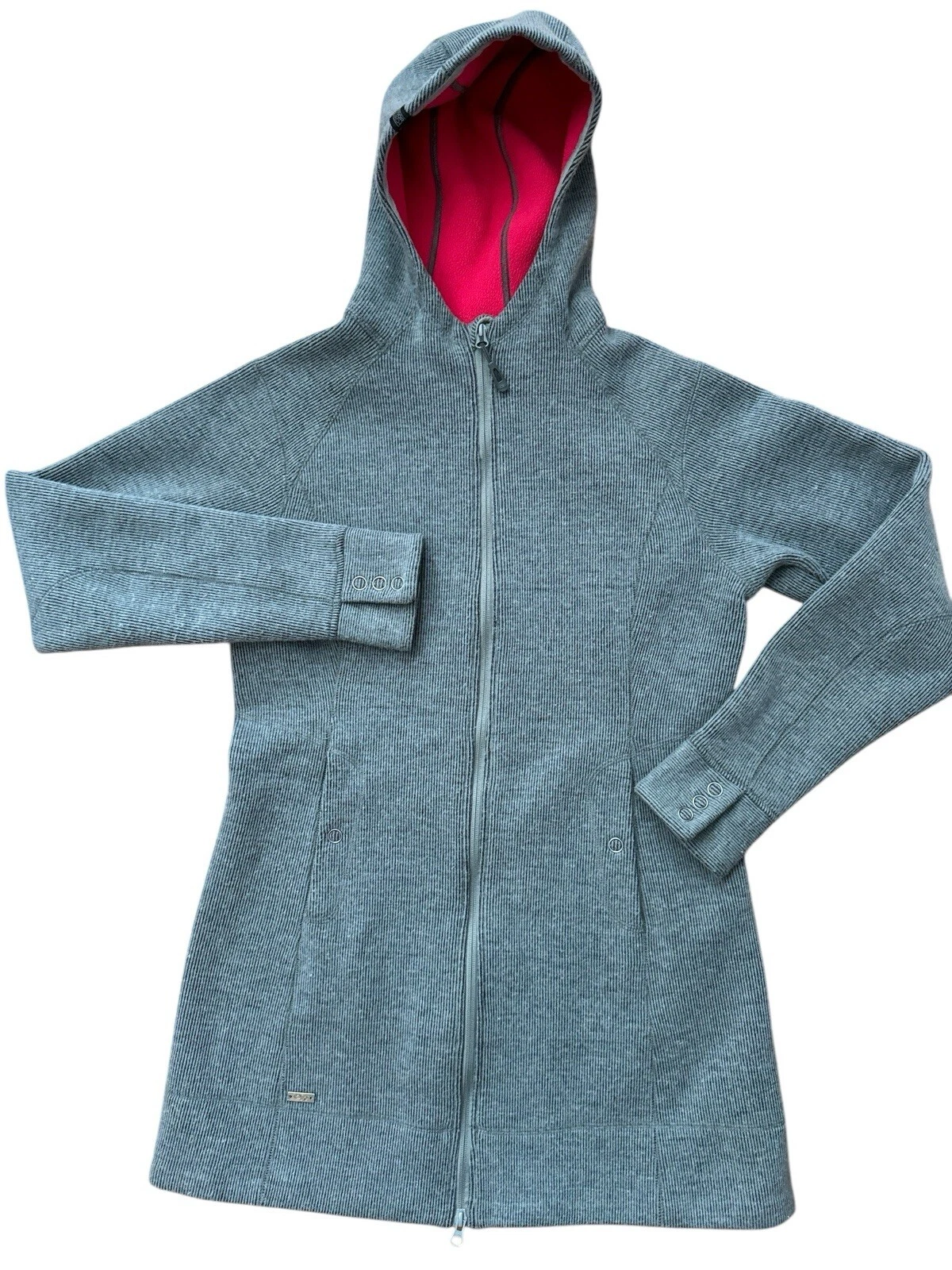 outdoor-research salida long zip up wool blend jacket
