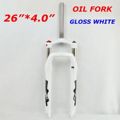 Fat Bike Fork 26x4.0 Coil Sprung Hydraulic 1 1/8" Dropout 135mm Quick Release9mm - Picture 13 of 15