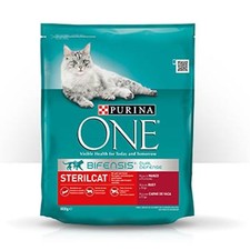 PURINA ONE STERIL CAT CROCCHETTE MANZO E FRUMENTO CROCCANTINI 800GR GATTI ADULTI