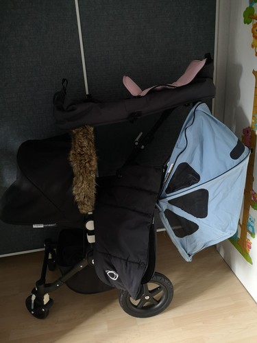 Bugaboo Cameleon3 Set Schwarz Black Kombi-Kinderwagen - Bild 5 von 21