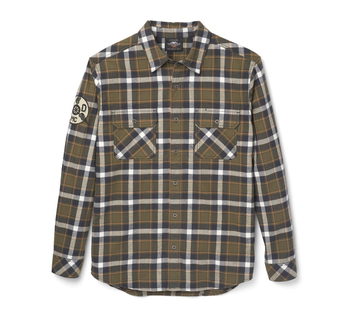 Harley-Davidson Men's Harley-Davidson Plaid Flannel Shirt