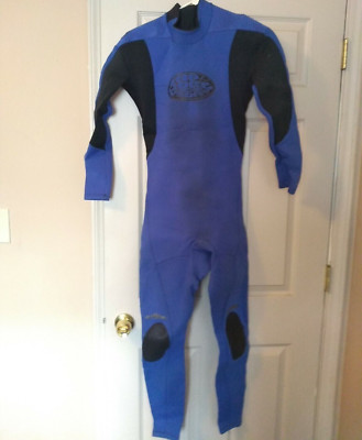 Rip Curl Women Wet Suit Surf Wear Swimsuit Long Sleeve M Blue *Read
