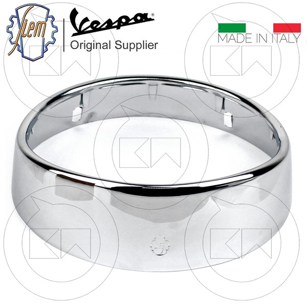 Rahmen Sicherungsmutter Chrom Siem Schein Werfer Scheinwerfer Vespa 150 GS Vs5-image