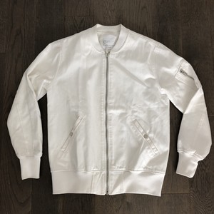 White Bomber M Roy Jacket Rachel Taglia npqgT0wP5