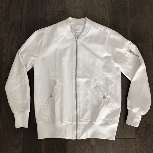 White Bomber M Roy Jacket Rachel Taglia npqgT0wP5