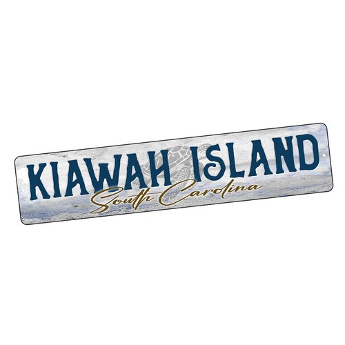 South Carolina Beaches and Town Sign Design Aluminum Street Sign - Picture 33 of 46