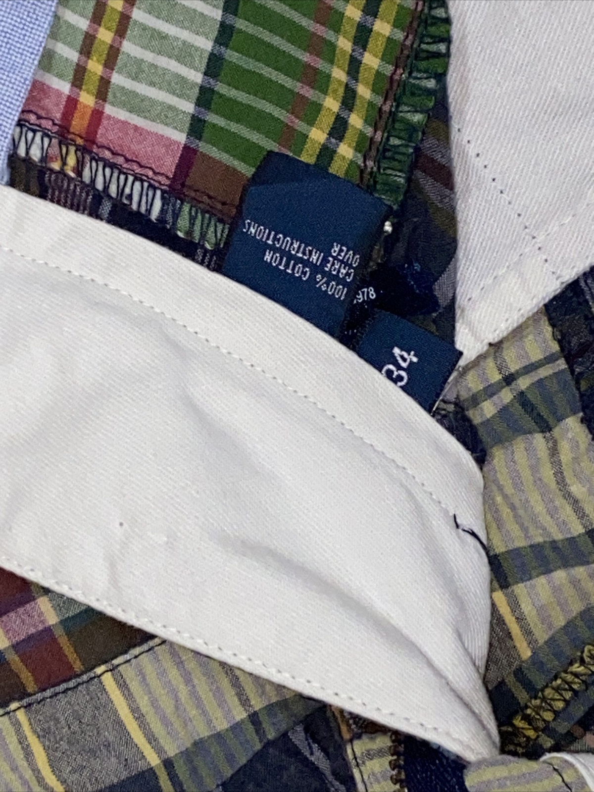 Polo Ralph Lauren Madras Patchwork Multicolored P… - image 11