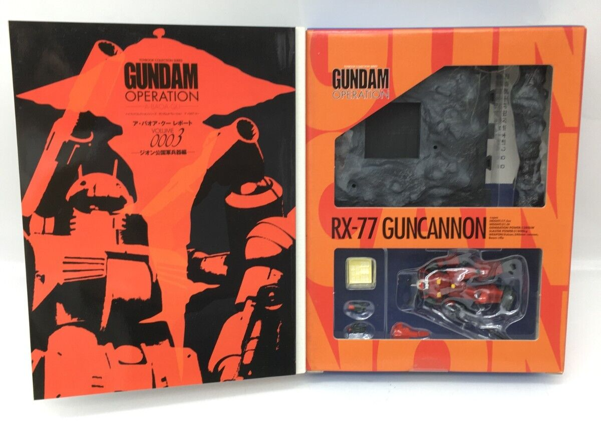 Toy Book Collection Series Gundam Operations A Baoa Qu