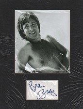 BEAU BRIDGES - American actor - GENUINE SIGNED INDEX CARD in a 11 x 14" DISPLAY.