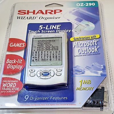  Sharp Electronic Organizer YO-290P : Electronic