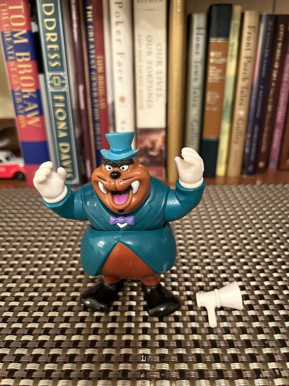 Disney Darkwing Duck Tuskernini Playmates 1991 Action Figure Almost