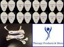 Electrode Lead Cable for ELIKING III, IV, V Massager-USE STANDARD PADS +16 Pads