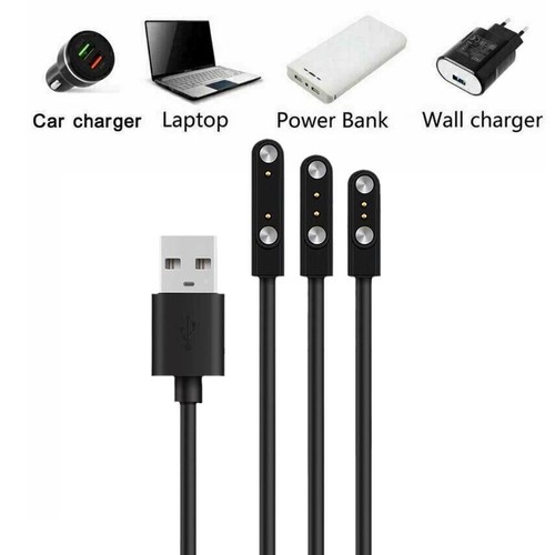 2 pin 4mm Bracelet Charging Cable Smart Watch Magnet Cable Charging Suction 2025 - Bild 10 von 14