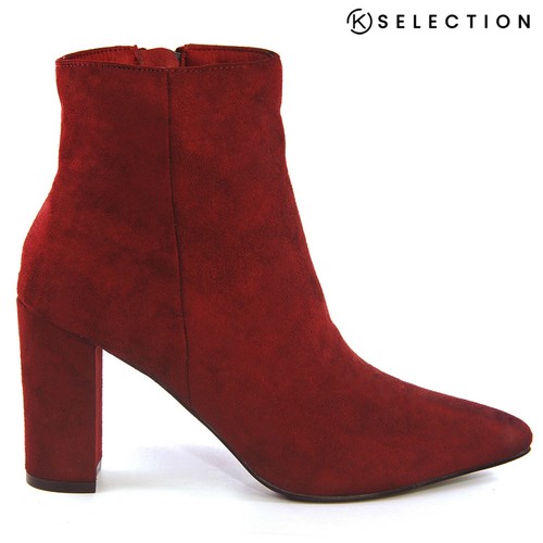 Scarpe tronchetti donna ragazza stivali stivaletti rosso cammello nero  giovanile | eBay