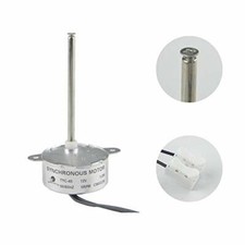 Tyc40 Ac 12v Small Synchronous Gear Motor 5rpm Cw/ccw Innerscrew Shaft Shaft Len