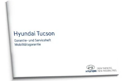 Carnet d'entretien allemand Hyundai Tucson