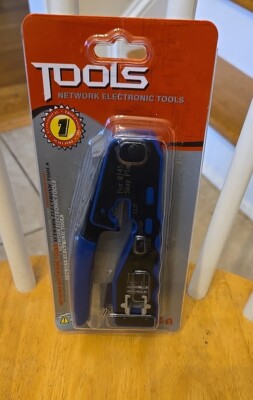 Rj45 Tool Network Crimper Cable Stripping Plier Stripper for Rj45 Cat6 Cat5 Rj11