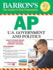 Barron's AP U.S. Government and Politics with CD-ROM by Curt Lader M.S. Ed.