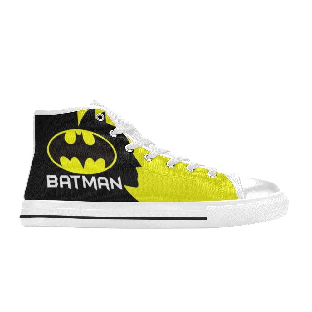 Batman Sneakers Custom High Top Men's Canvas Athletic Shoes
