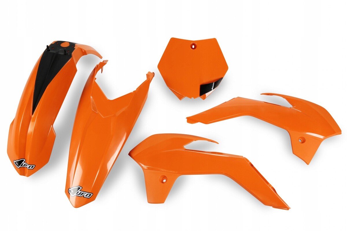 Kit plastique KTM SX 85 orange carénage moto cross 2013 à 2017