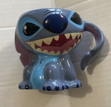 Lilo Stitch Disney Store Figural 3D Mug Cup Ceramic Cute Nice Condition