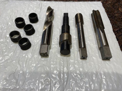 11 Stks Draad Reparatie Kit, M16x1.5 Lengte 1.5D Rvs Twisted Drill Tap