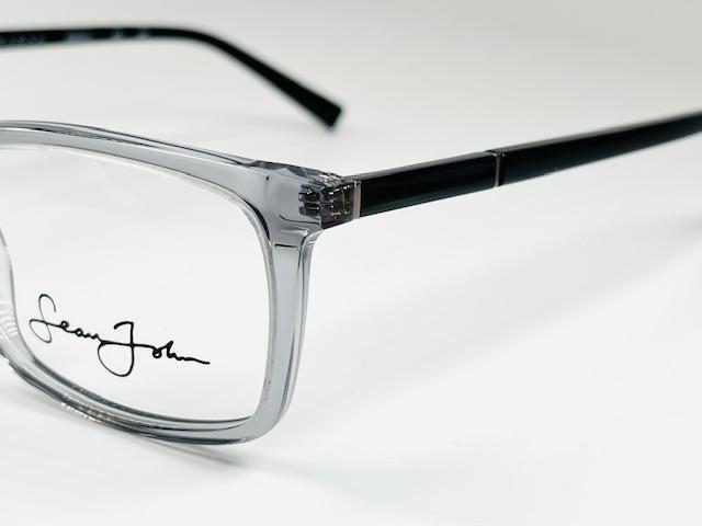 New SEAN JOHN SJO 5171E 057 Crystal Smoke & Black Eyeglasses New SEAN JOHN SJO 5171E 057 Crystal Smoke & Black Eyeglasses
