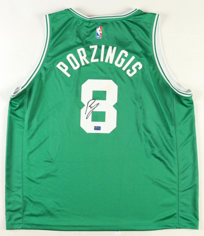 Kristaps Porzingis Signed Celtics Fanatics Jersey (Radtke)