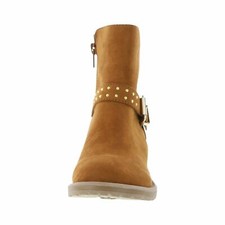 Brash Kids' Girls' Taylor Cognac Studded Mid-Calf Boots 13-4 Medium