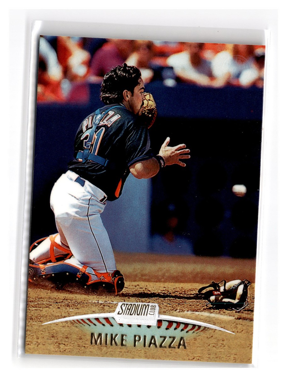 Mike Piazza Baseball #275 1999 Stadium Club New York Mets | eBay