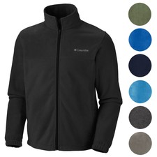 Columbia NEW Mens Original Warm Winter Fleece Zip Up Jacket