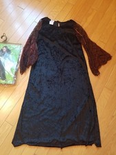 Girls Spider Countess Halloween costume, DRESS only, Size Large 10-12 years